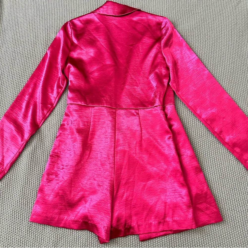 Louna Long Sleeve Pink Romper Size 8 - Picture 4 of 13